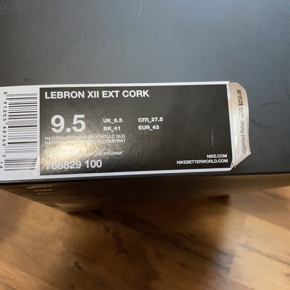 2015 Lebron XII EXT Cork basketball shoes - Picture 12 of 16